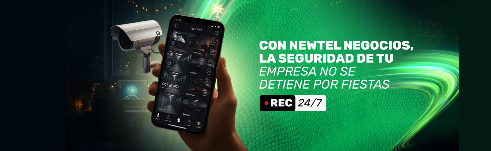 INTERNET + VIDEOVIGILANCIA  